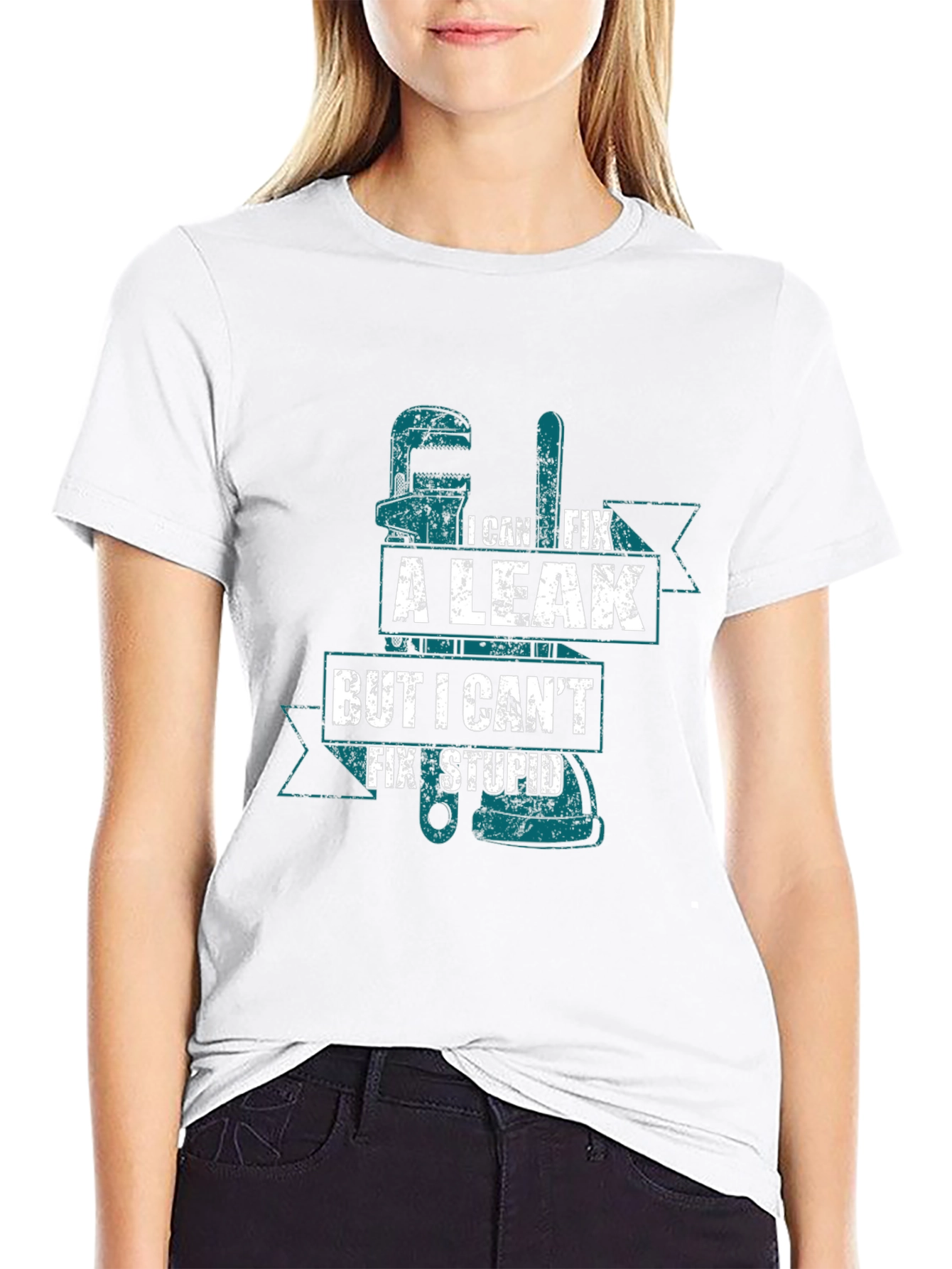 I Can Fix a Leak T-Shirt - Plumber Humor Tee