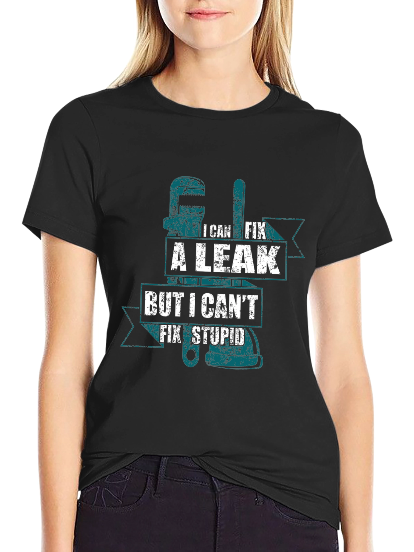 I Can Fix a Leak T-Shirt - Plumber Humor Tee