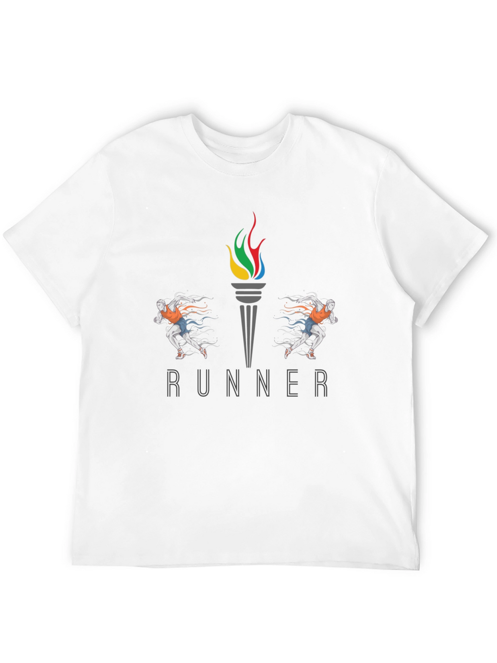 Runner Graphic Tee - Athlete Inspired Design