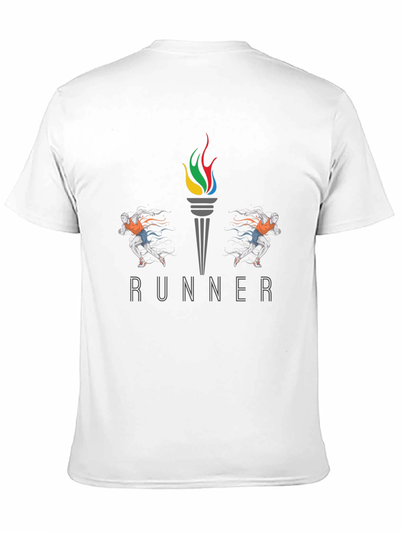 Runner Graphic Tee - Athlete Inspired Design