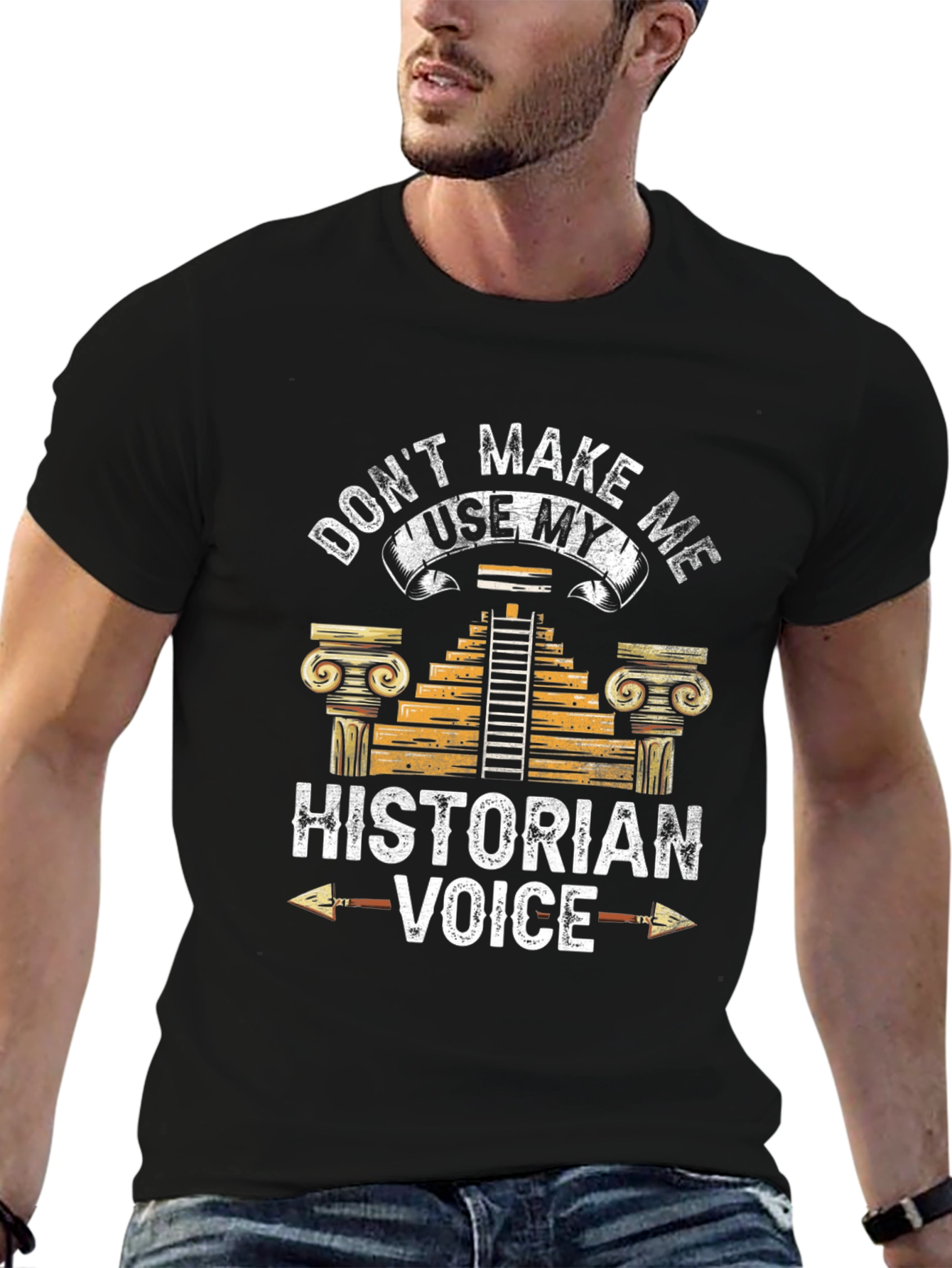 Historian Voice T-Shirt Funny History Tee