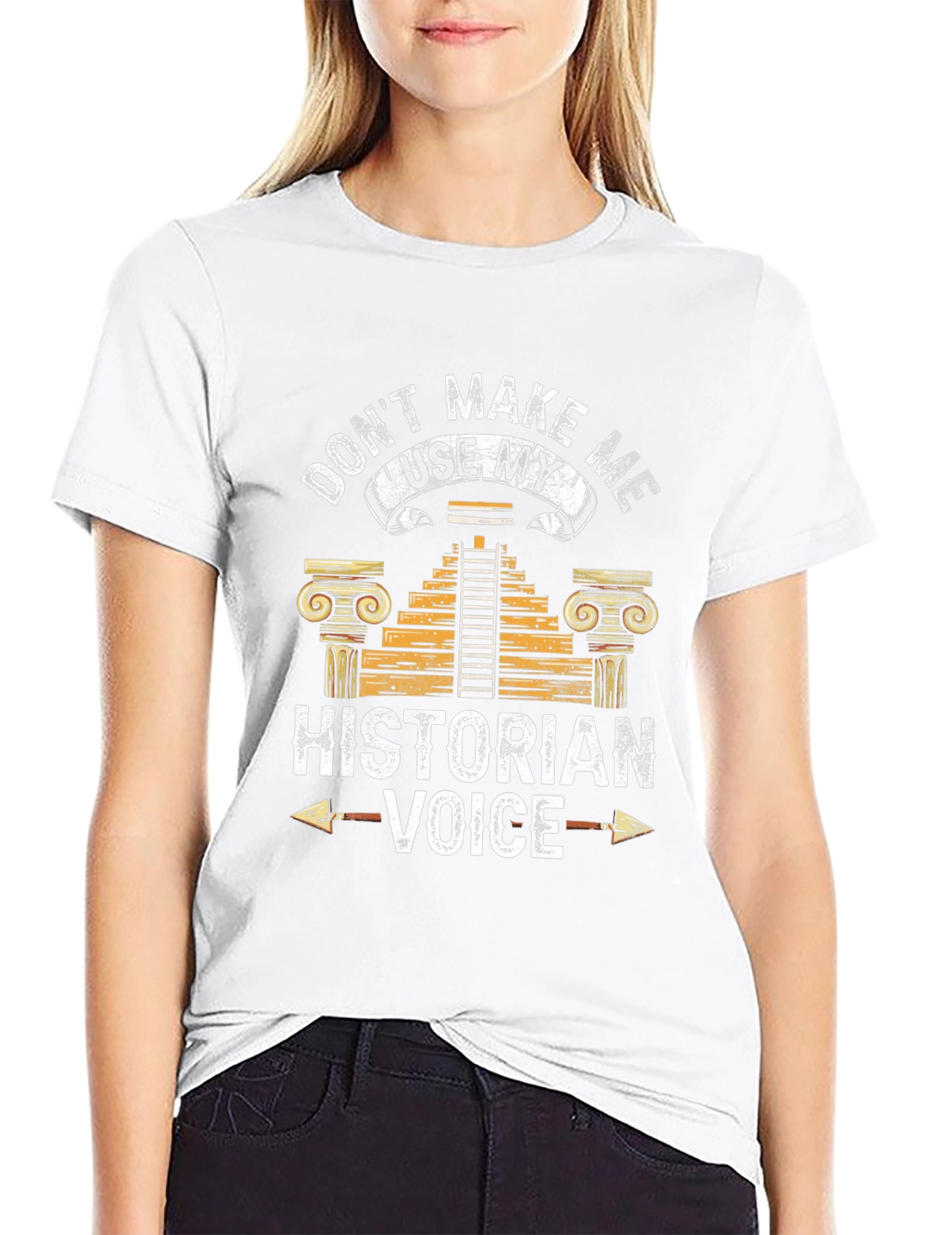 Historian Voice T-Shirt Funny History Tee