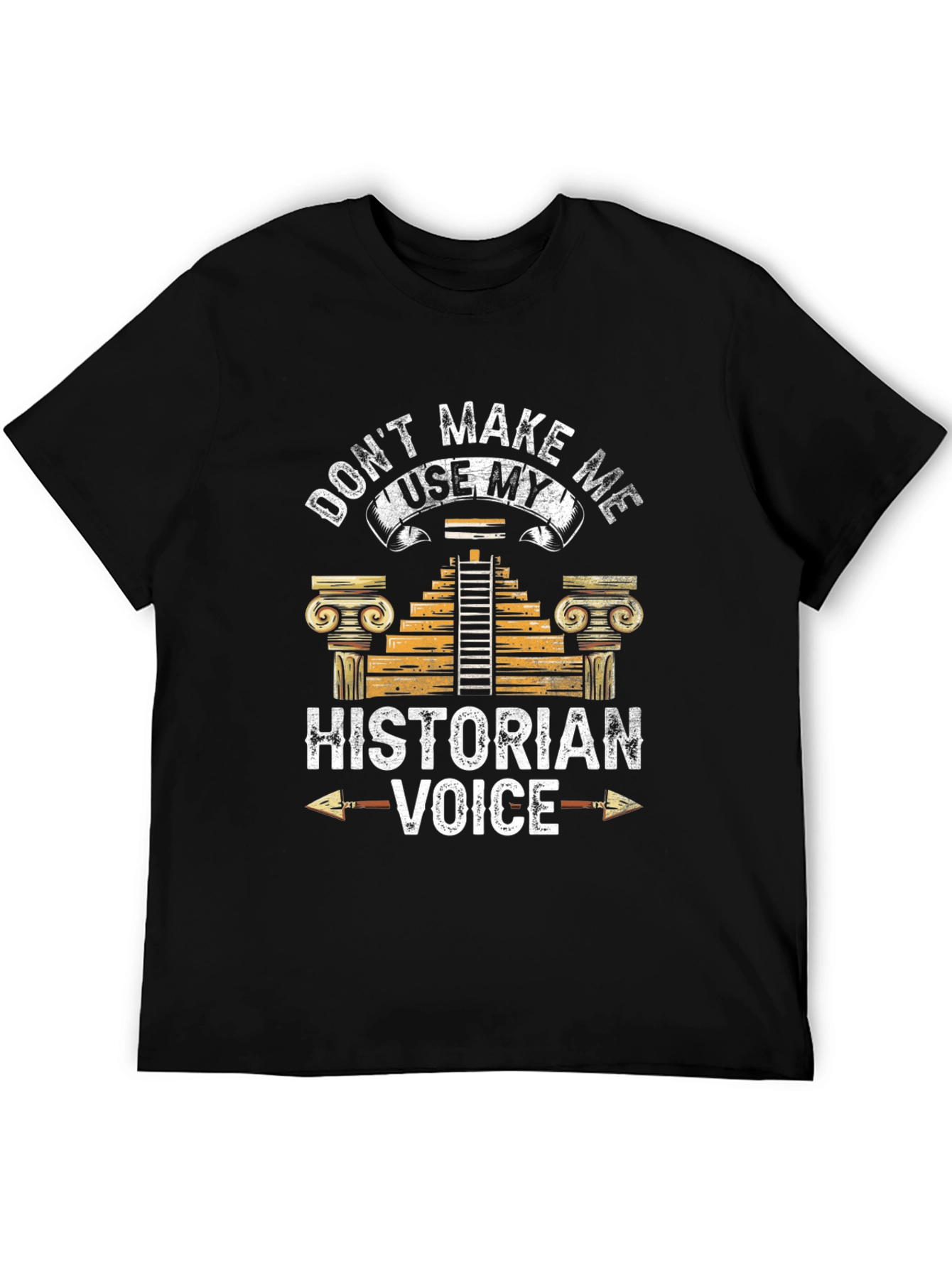 Historian Voice T-Shirt Funny History Tee