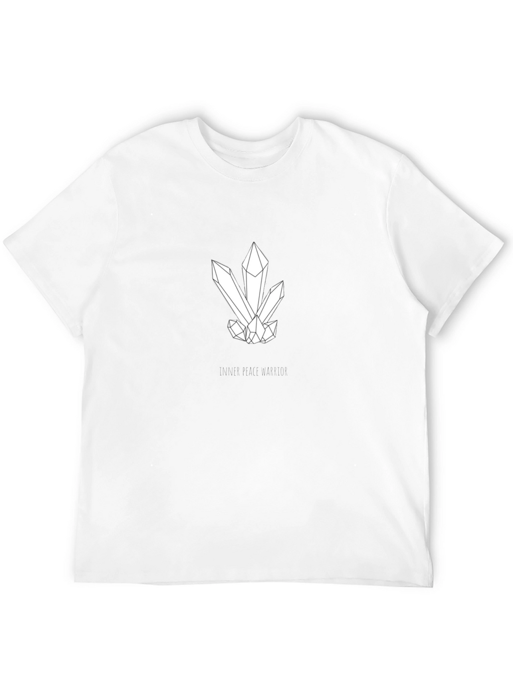 Crystal Cluster Graphic Black T-Shirt