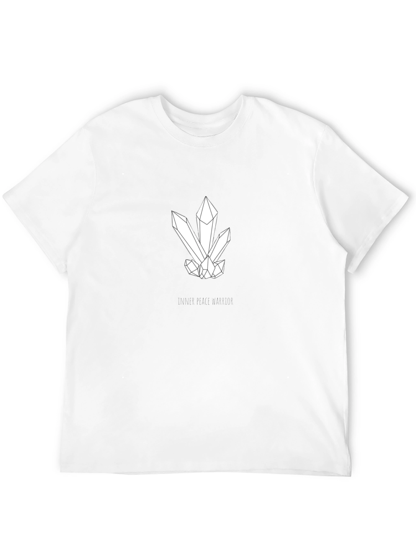 Crystal Cluster Graphic Black T-Shirt