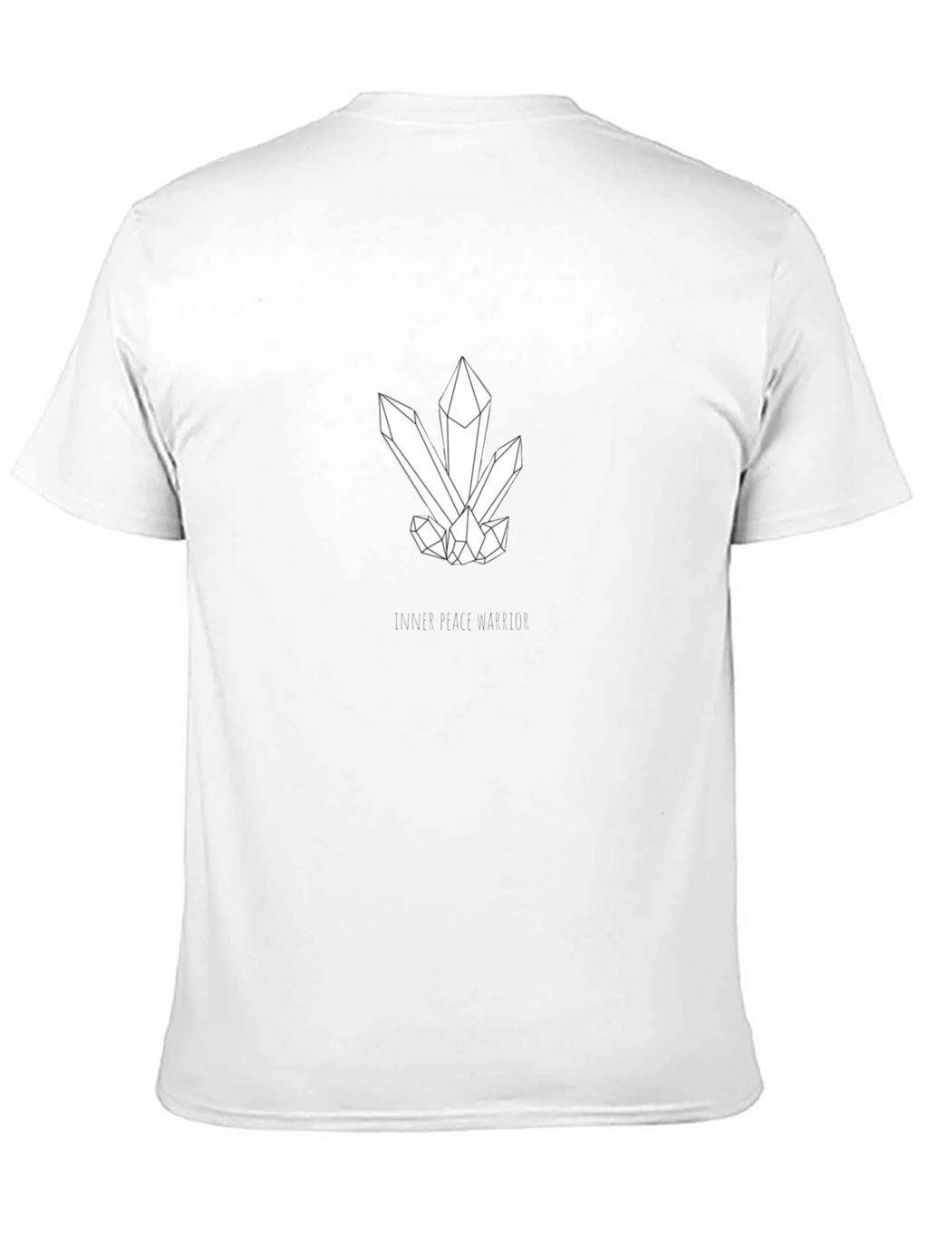 Crystal Cluster Graphic Black T-Shirt