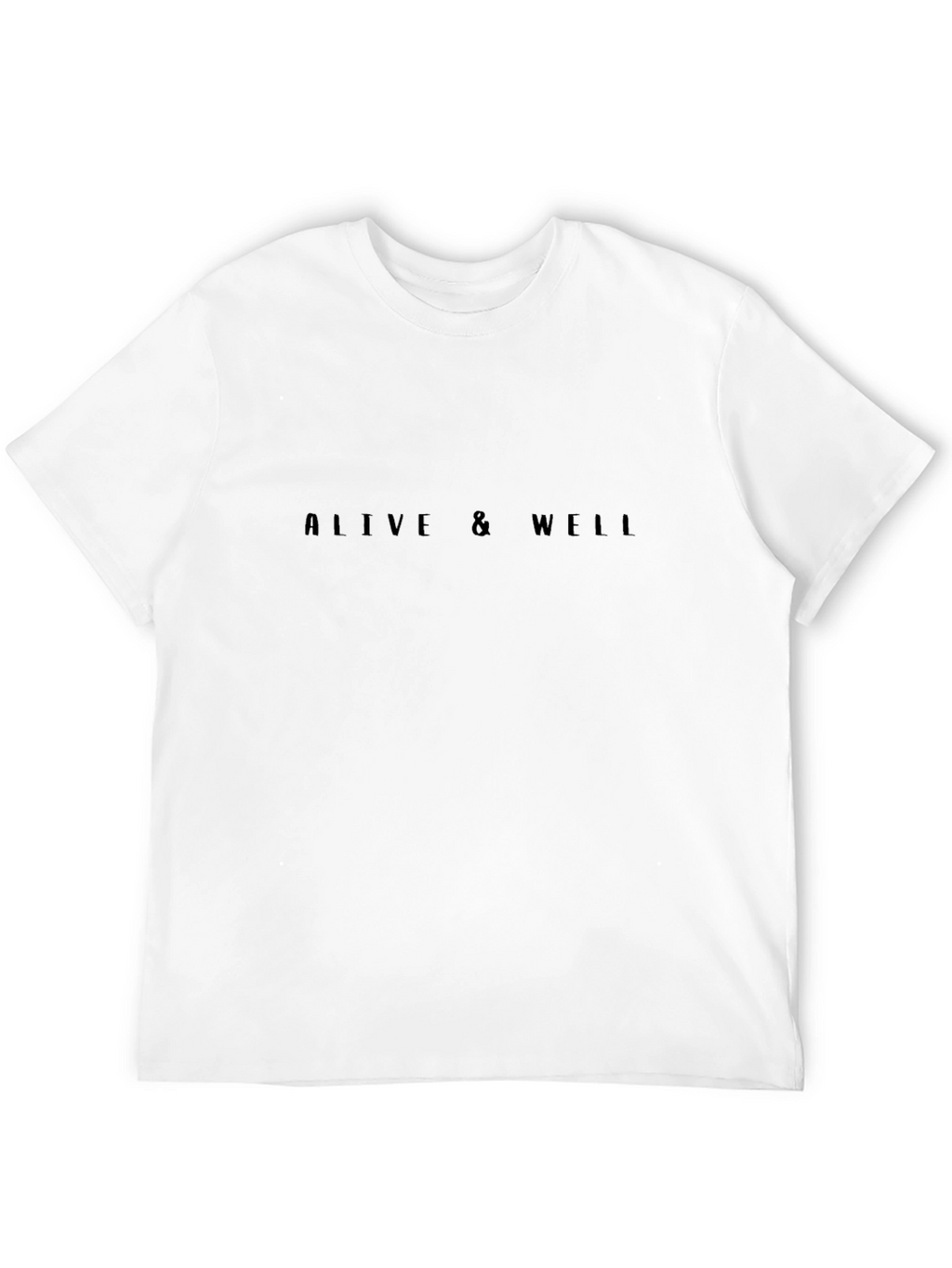 Alive & Well Black Crewneck T-Shirt