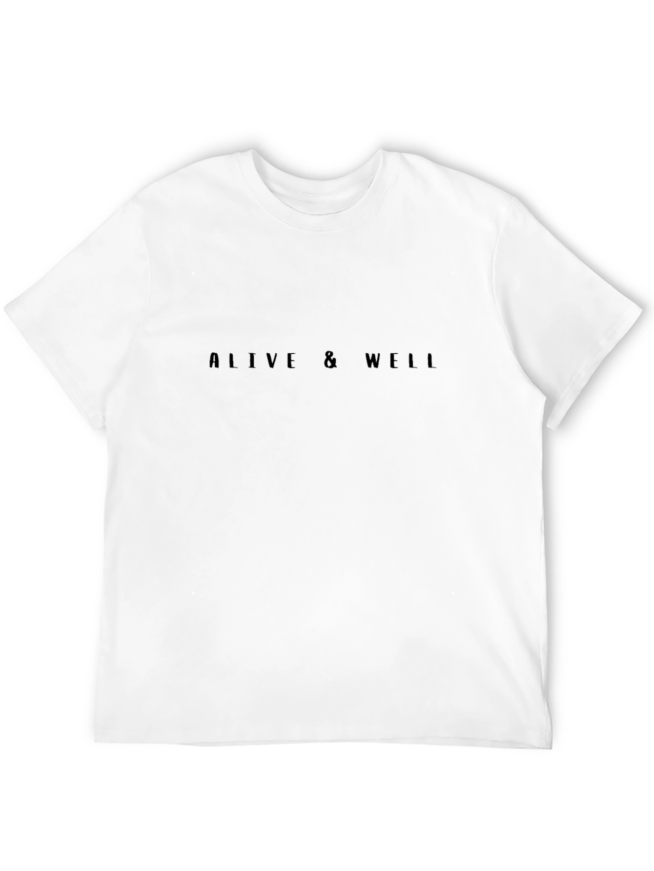Alive & Well Black Crewneck T-Shirt