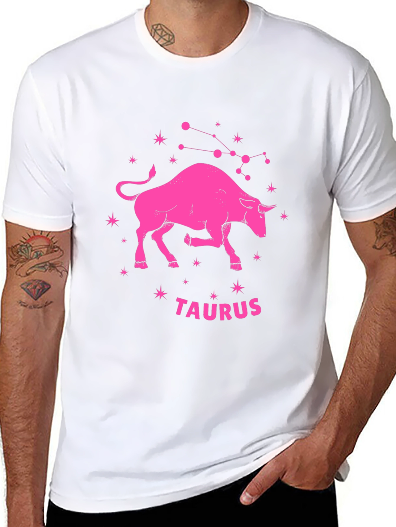 Zodiac Taurus Graphic Tee - Stylish Astrology Shirt