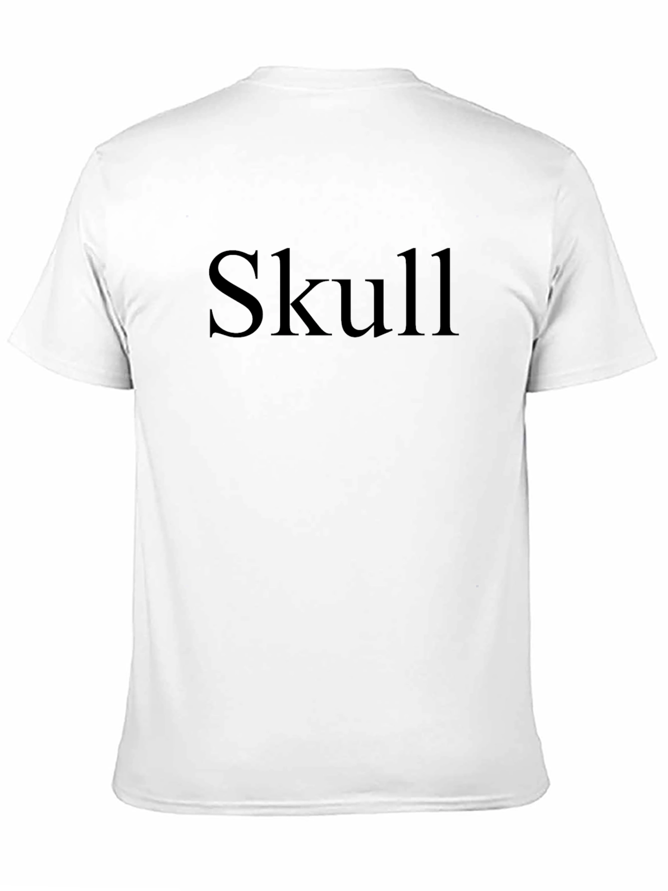 Black Skull Graphic Tee - Casual Style