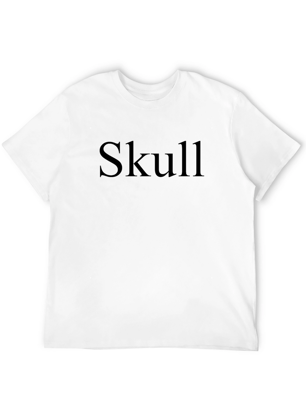 Black Skull Graphic Tee - Casual Style