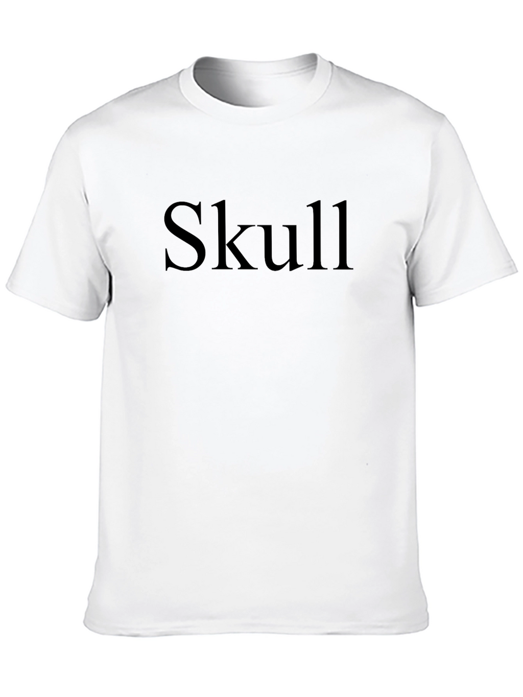 Black Skull Graphic Tee - Casual Style