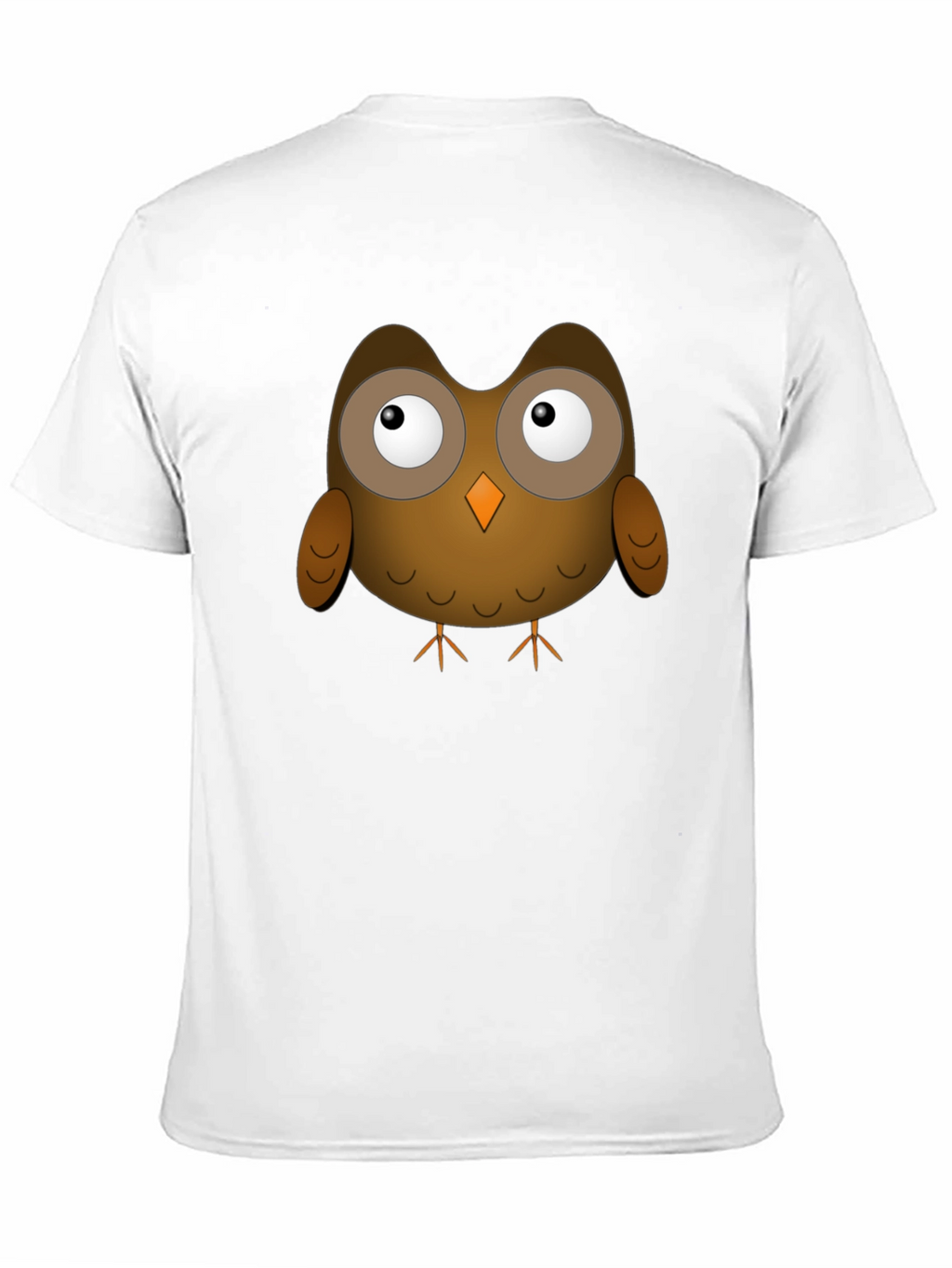 Cute Owl Graphic T-Shirt - Black Unisex Tee