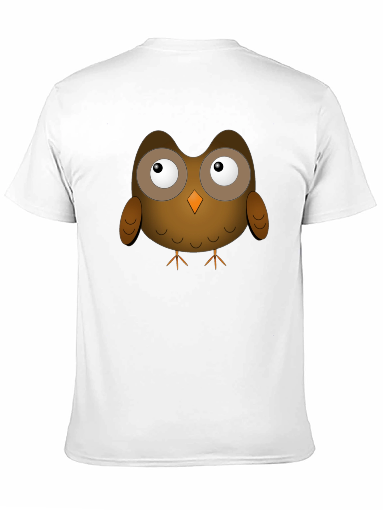 Cute Owl Graphic T-Shirt - Black Unisex Tee