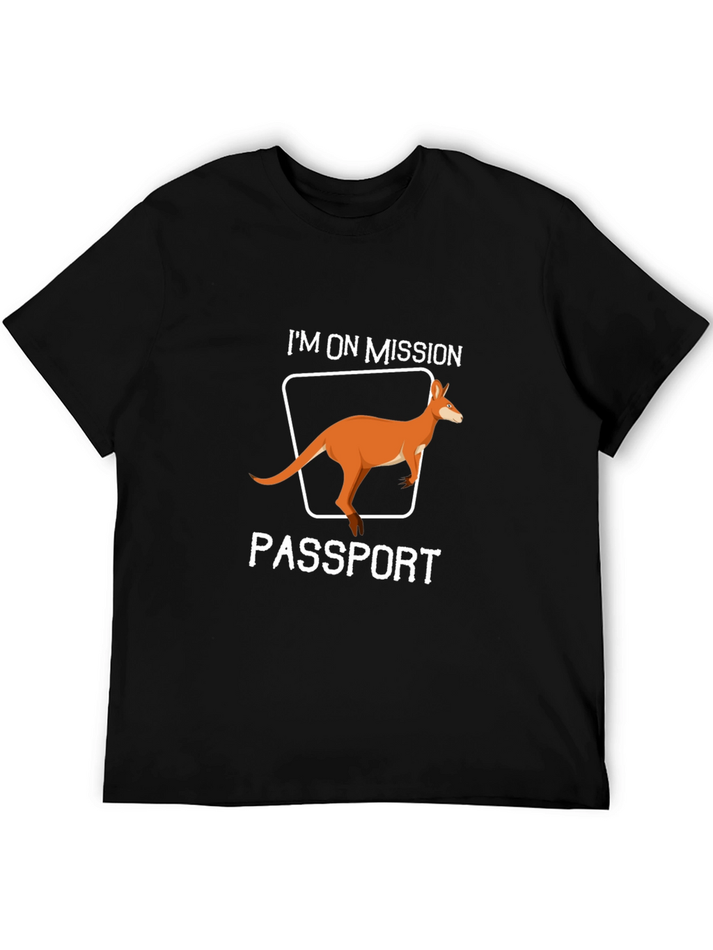 Mission Passport Kangaroo Graphic T-Shirt