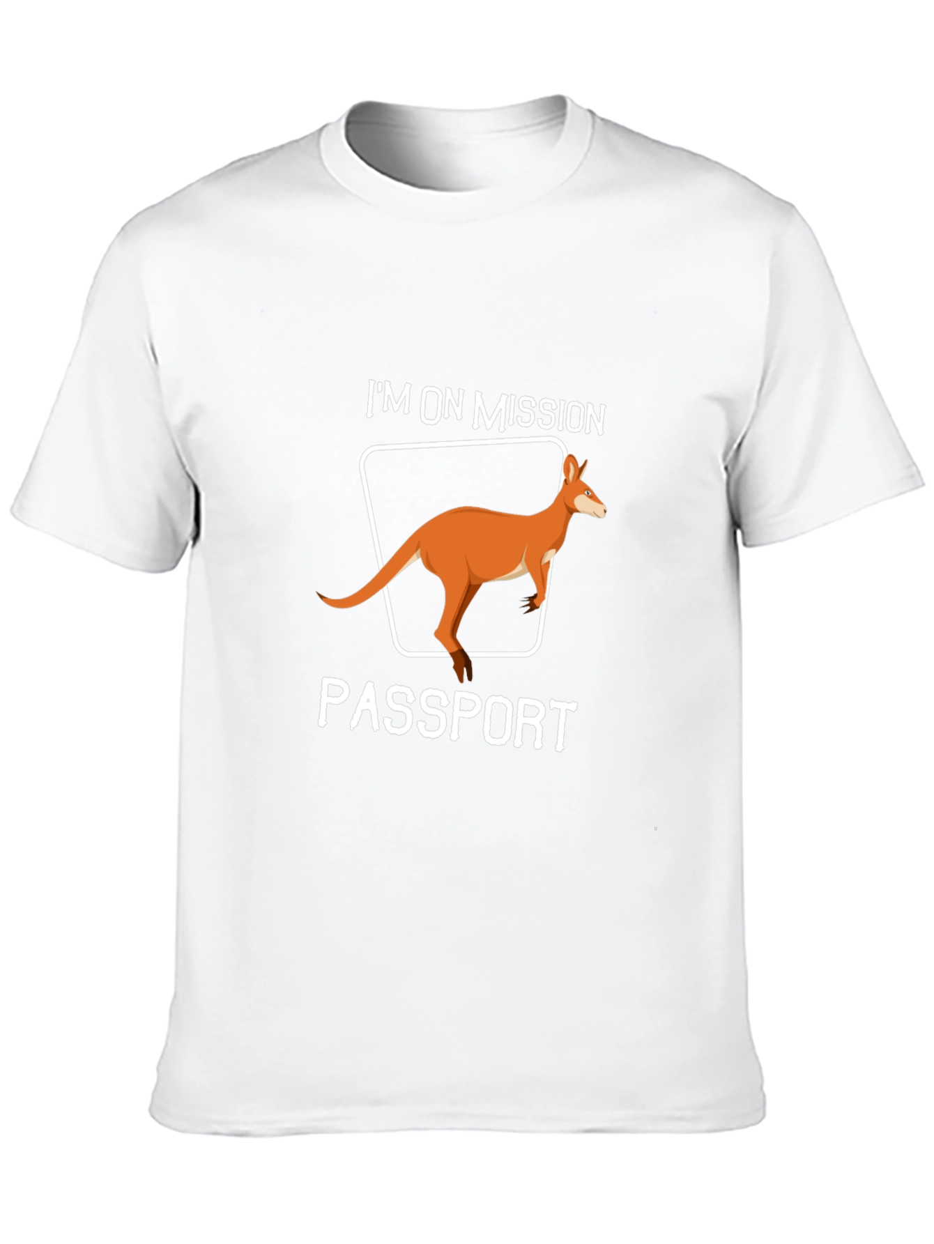 Mission Passport Kangaroo Graphic T-Shirt
