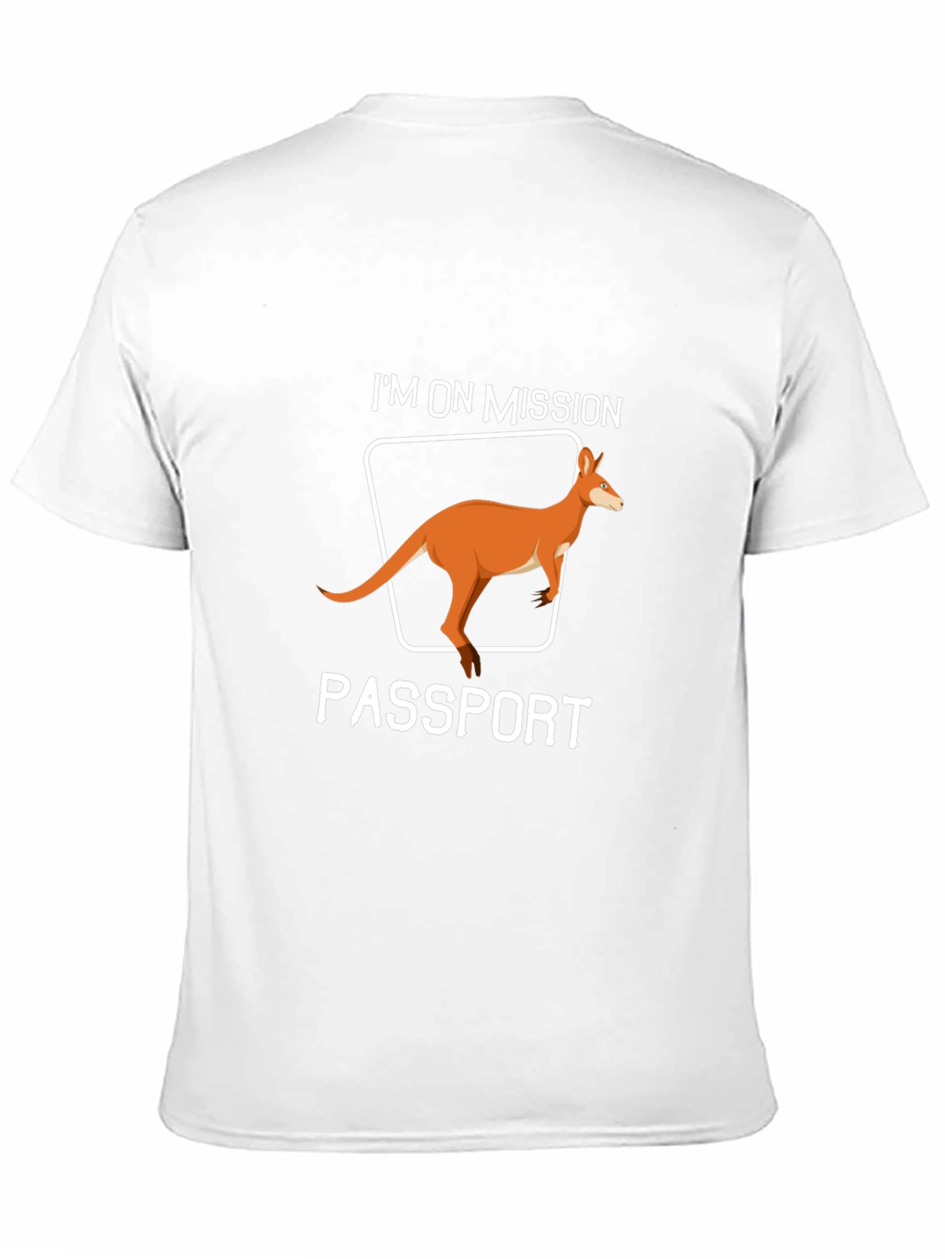 Mission Passport Kangaroo Graphic T-Shirt