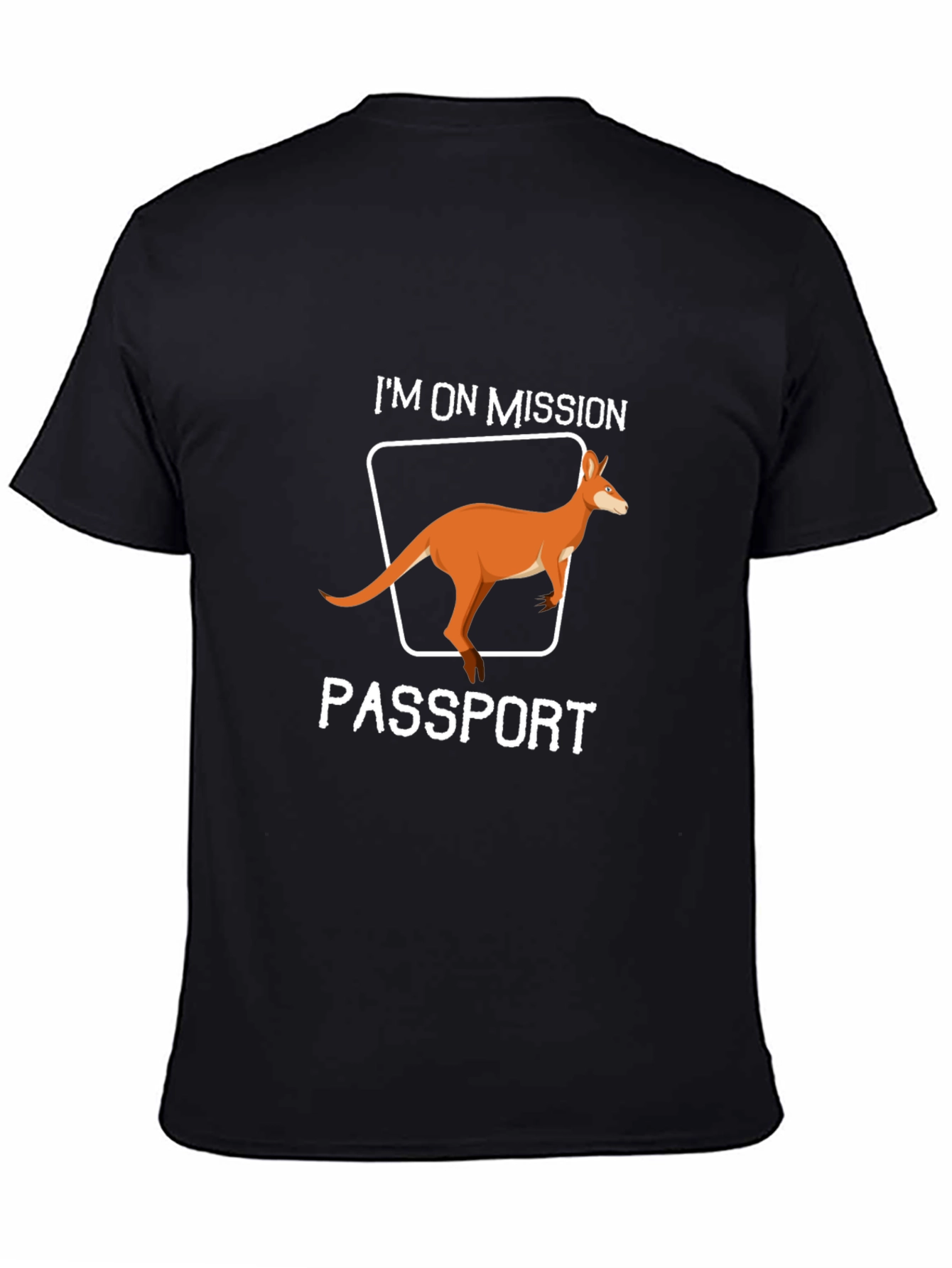 Mission Passport Kangaroo Graphic T-Shirt