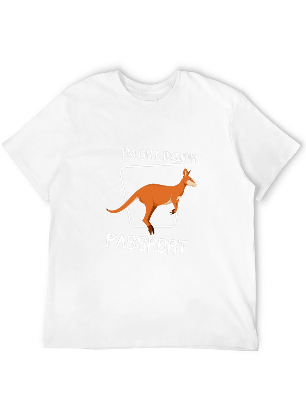 Mission Passport Kangaroo Graphic T-Shirt