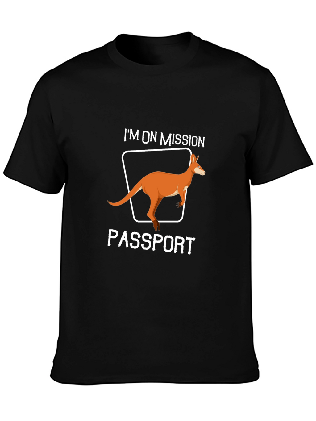 Mission Passport Kangaroo Graphic T-Shirt