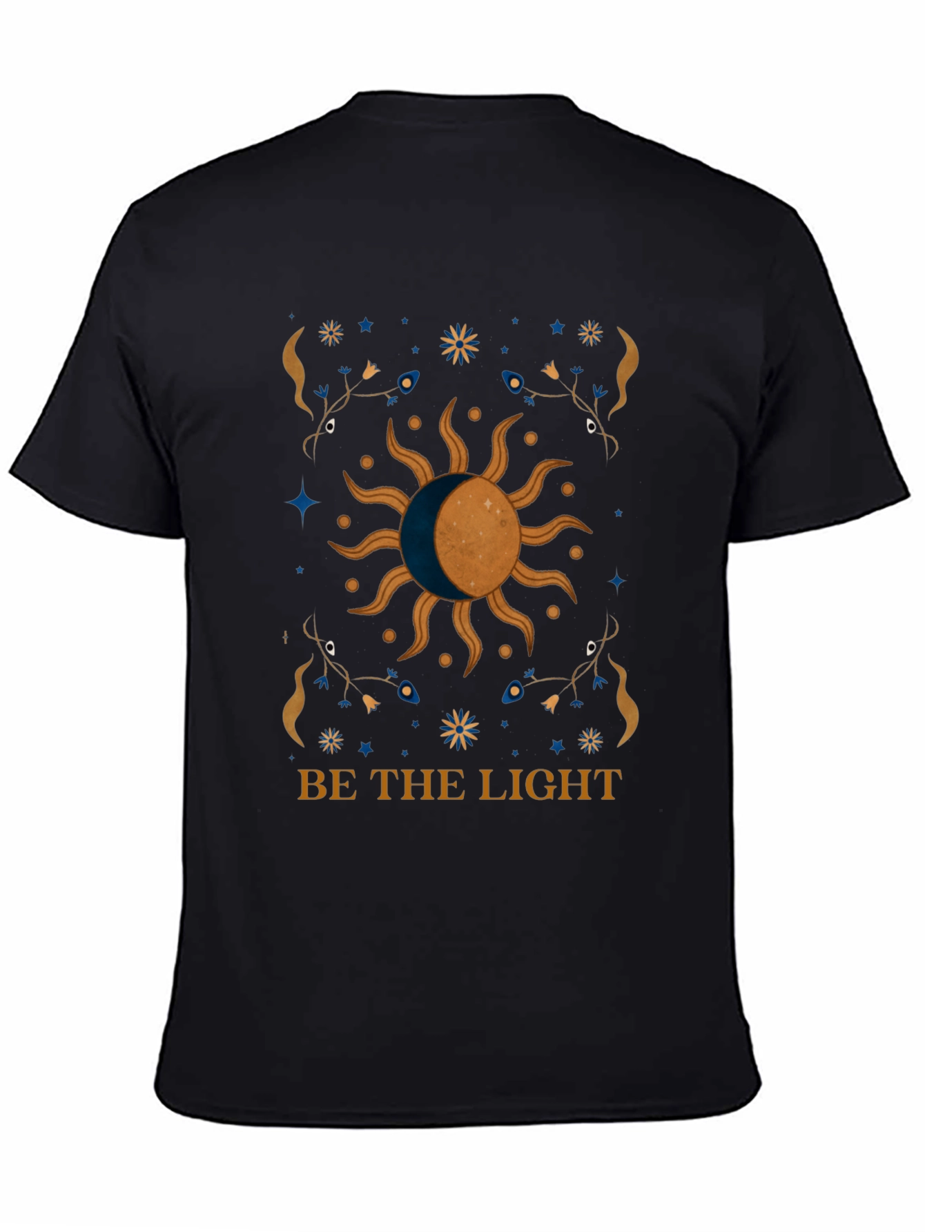 Celestial Sun & Moon Graphic Tee - Be The Light!