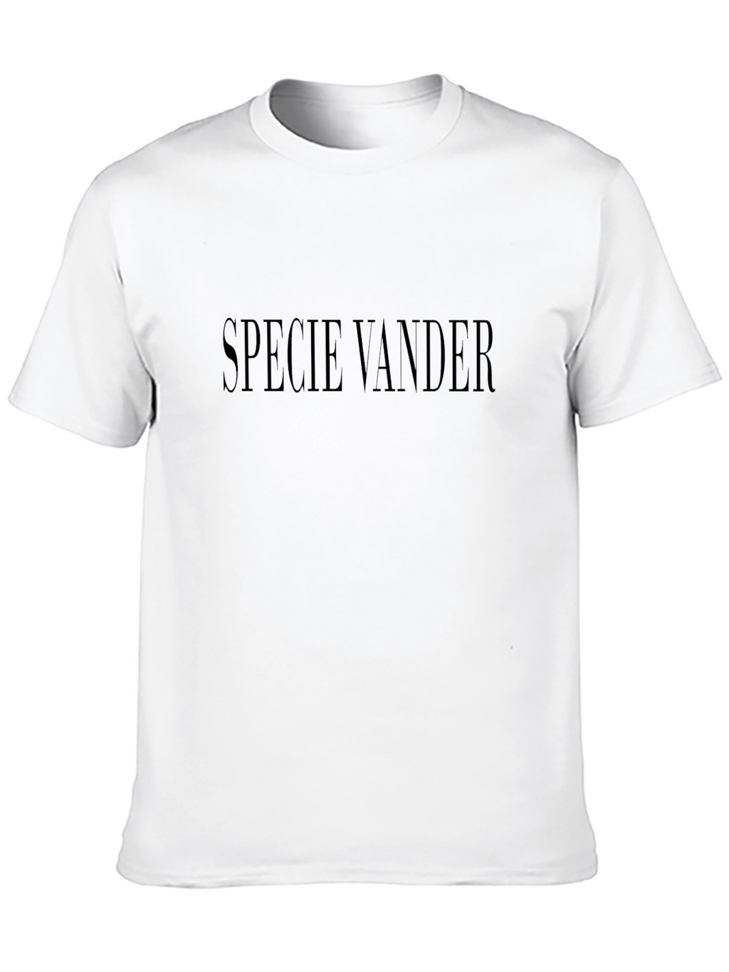 Classic Black T-Shirt - Specie Vander Design