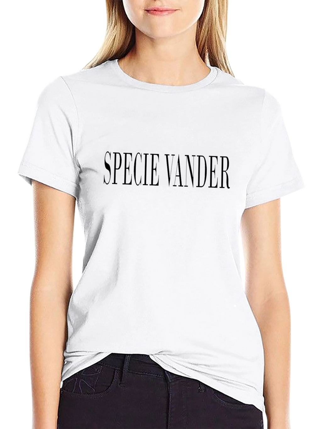 Classic Black T-Shirt - Specie Vander Design