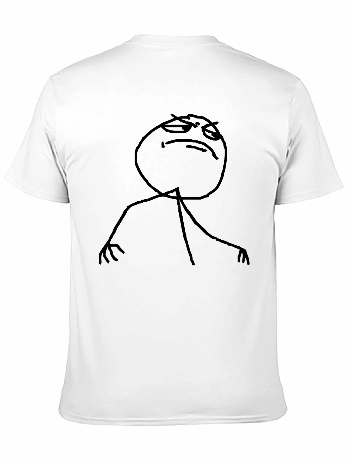 Annoyed Meme Black T-Shirt