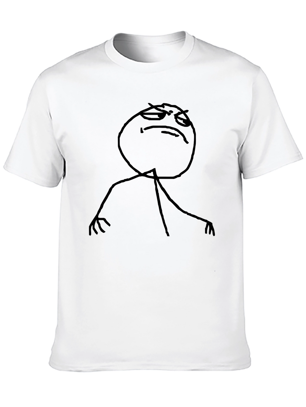 Annoyed Meme Black T-Shirt