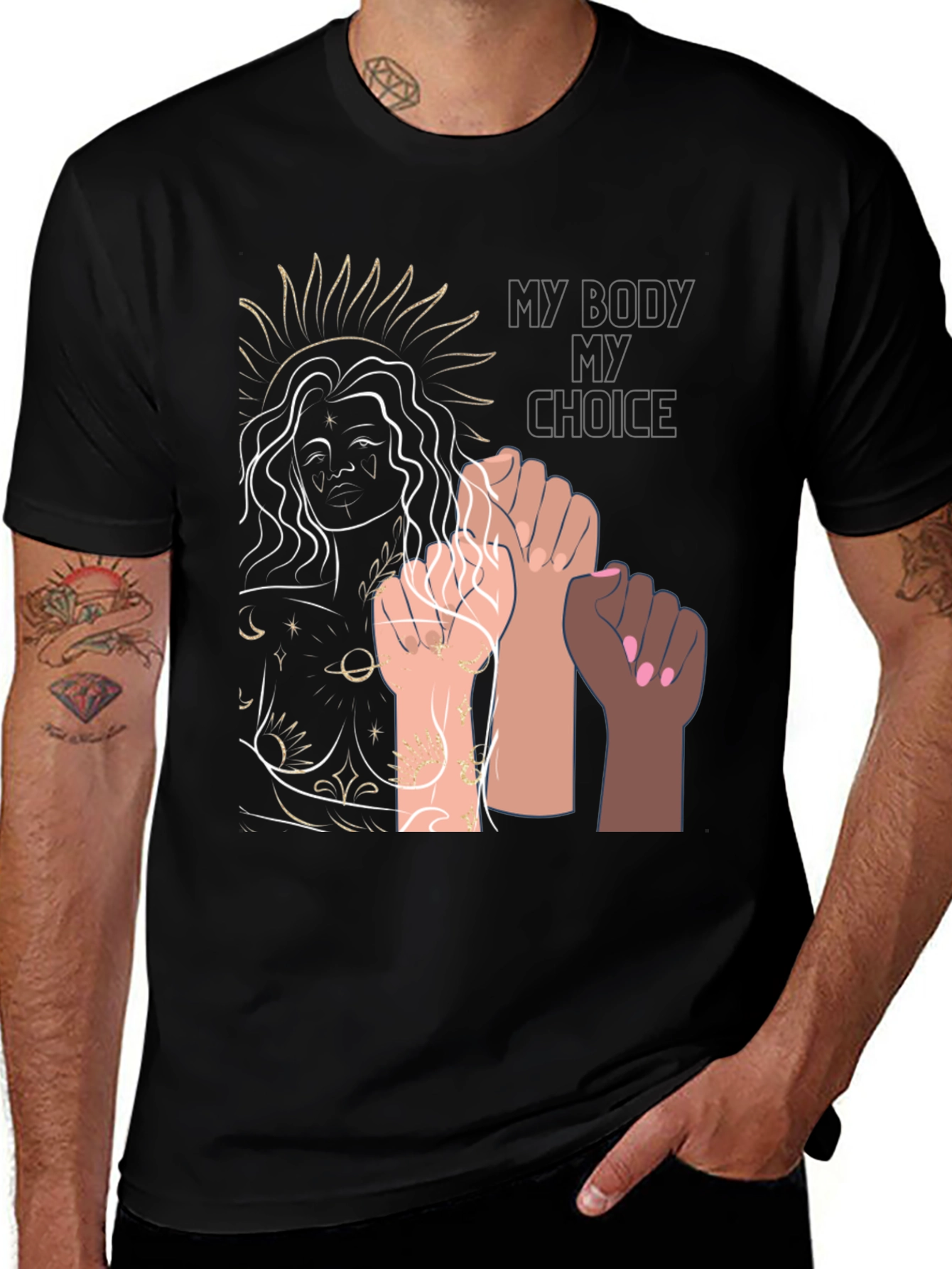 My Body My Choice Graphic Tee