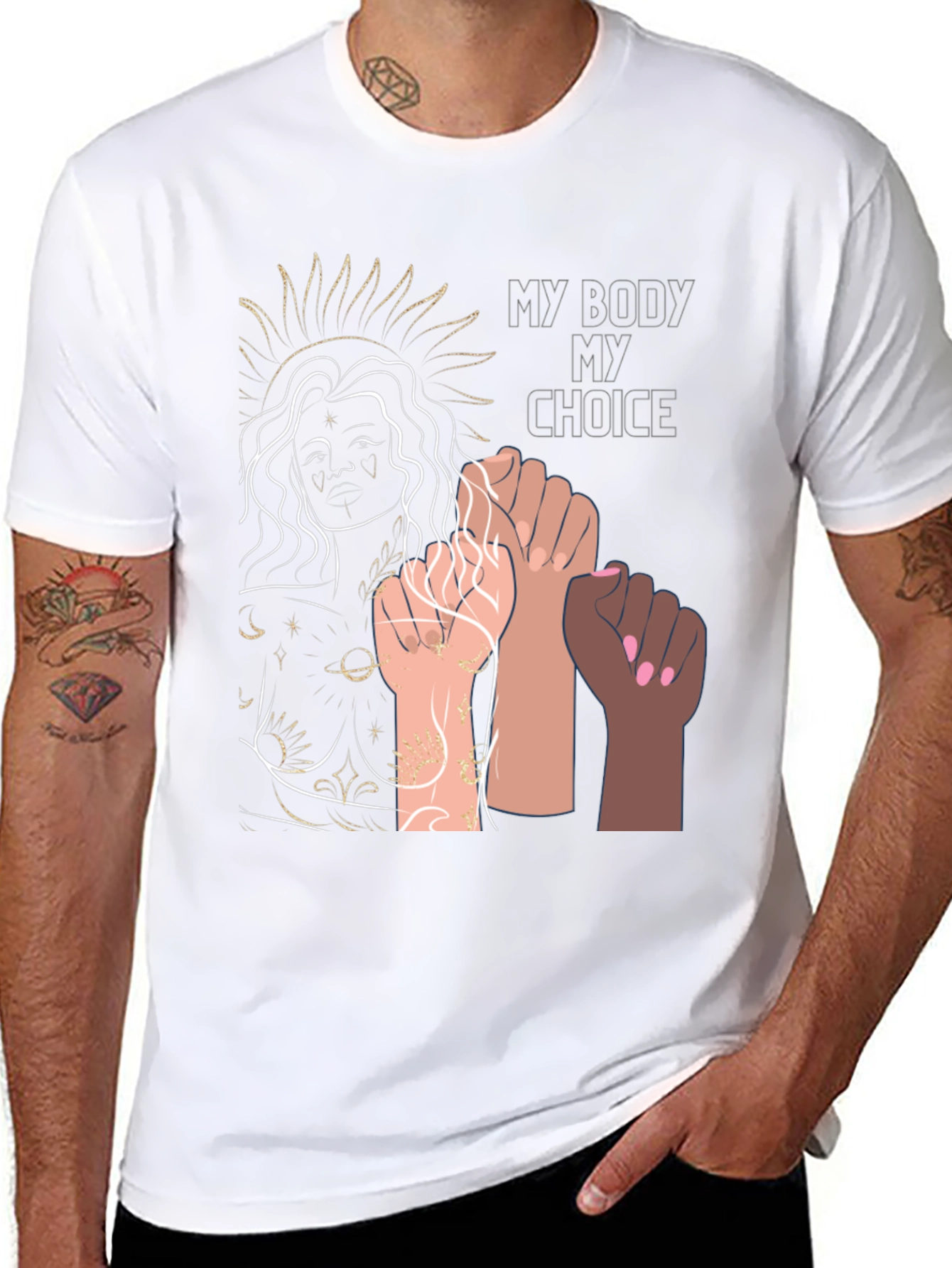 My Body My Choice Graphic Tee