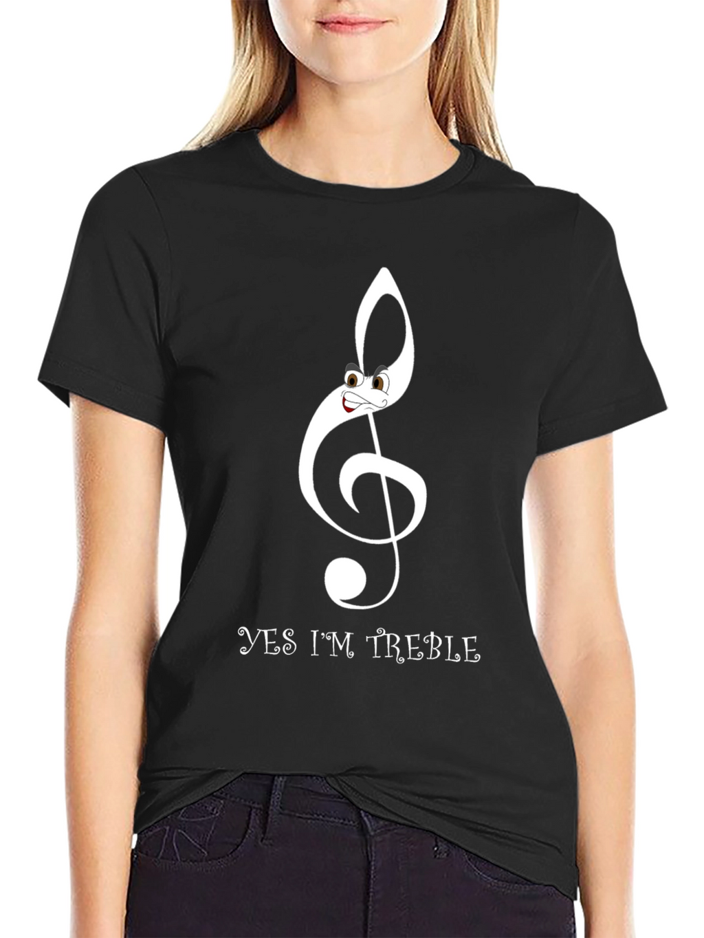 Funny Yes Im Treble Music T-Shirt