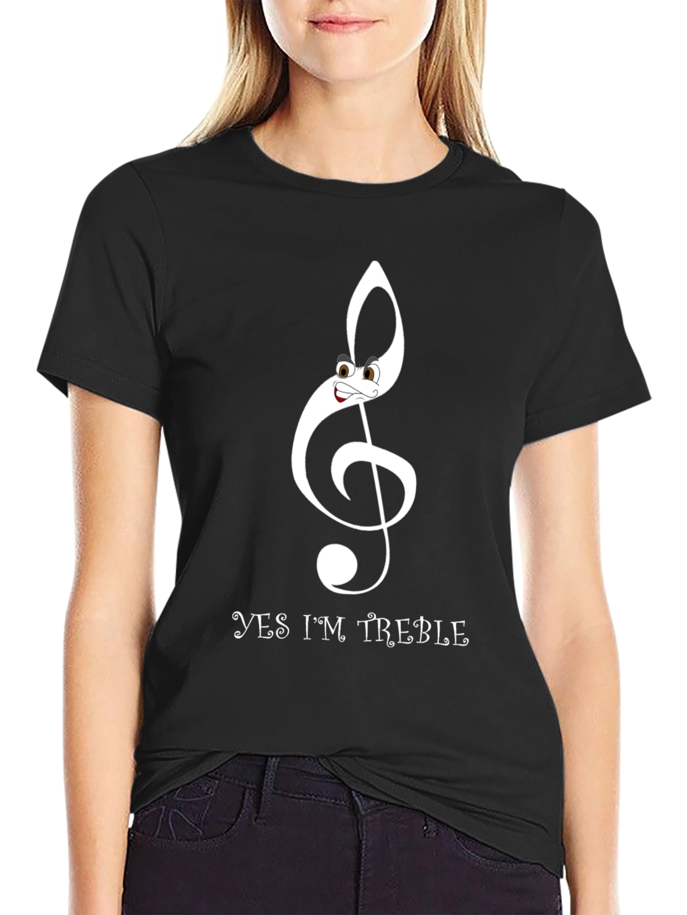 Funny Yes Im Treble Music T-Shirt