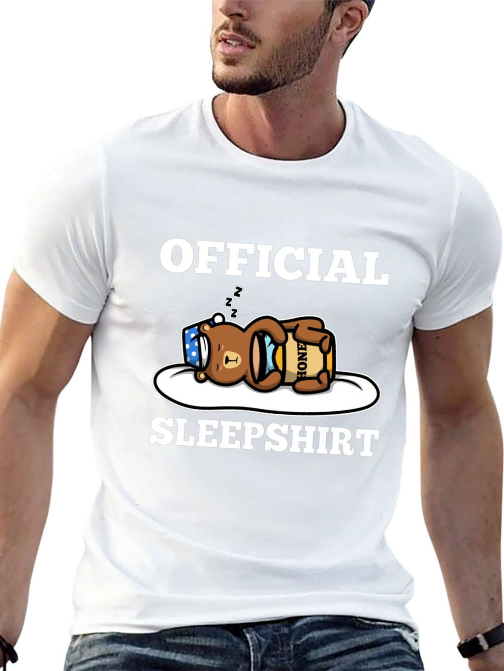 Official Sleepshirt - Bear with Honey Pot T-Shirt