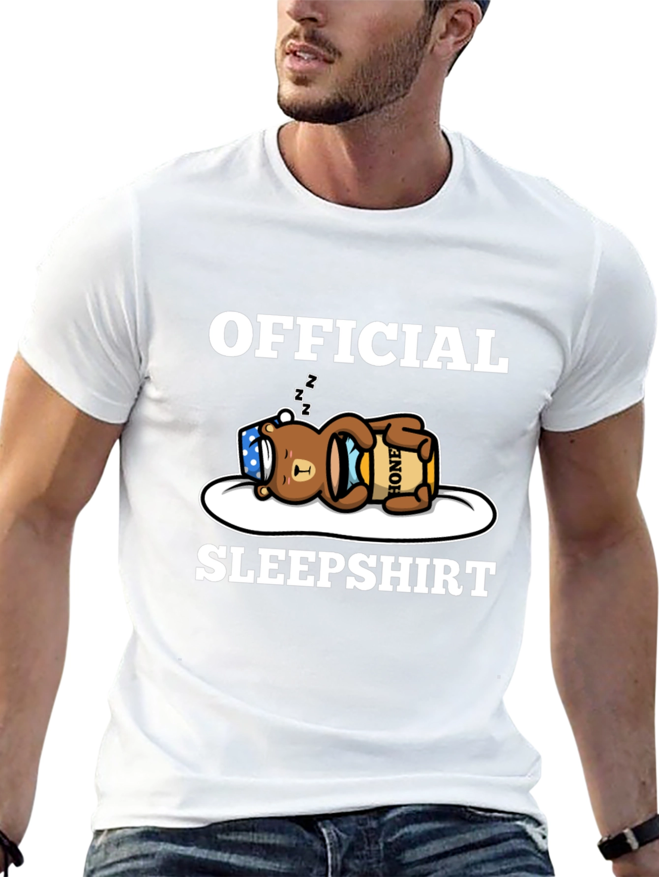 Official Sleepshirt - Bear with Honey Pot T-Shirt