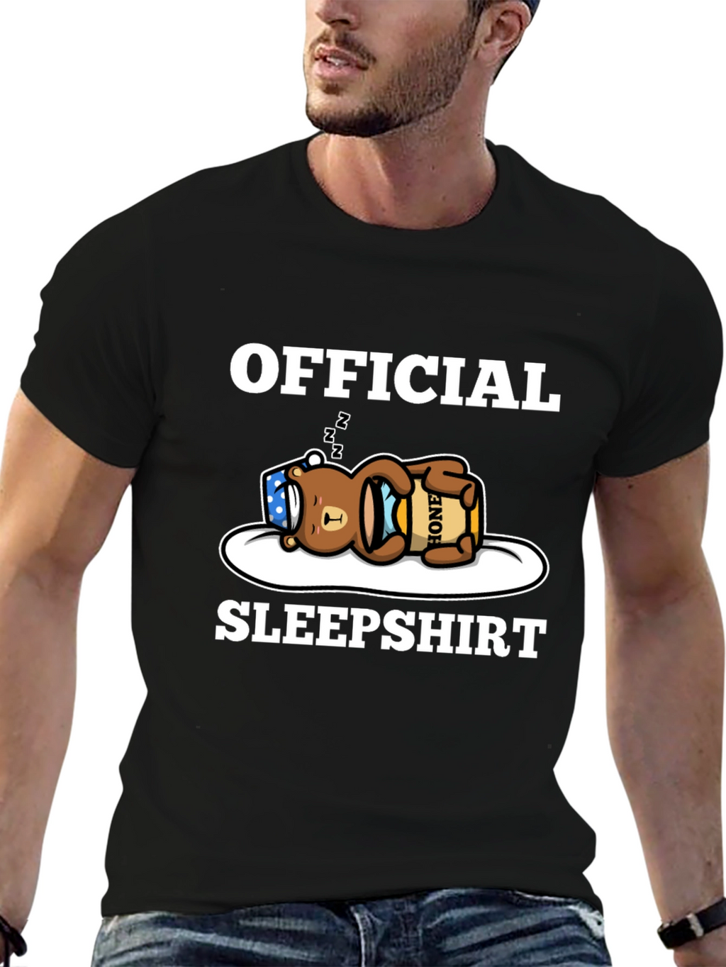 Official Sleepshirt - Bear with Honey Pot T-Shirt