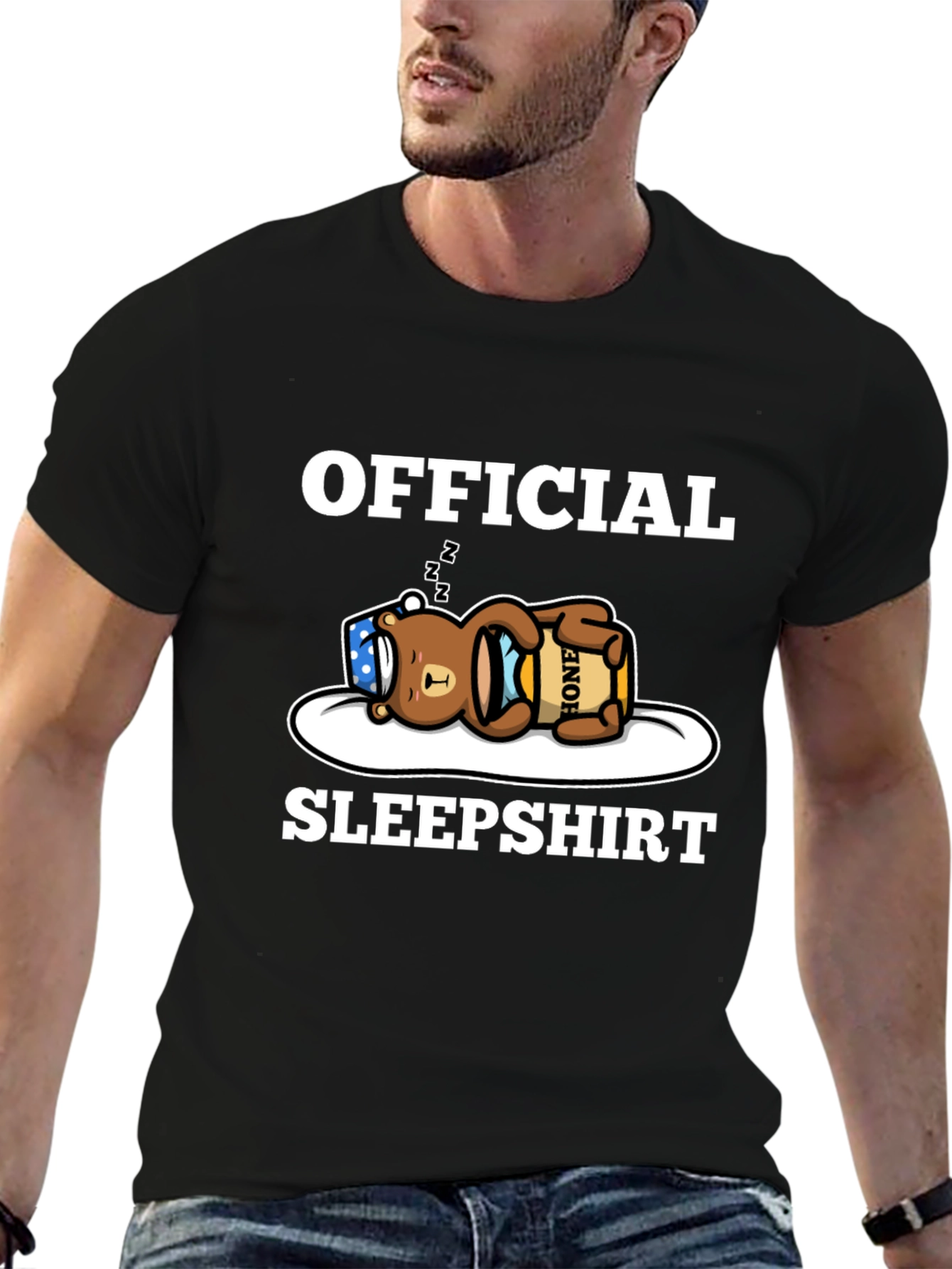 Official Sleepshirt - Bear with Honey Pot T-Shirt
