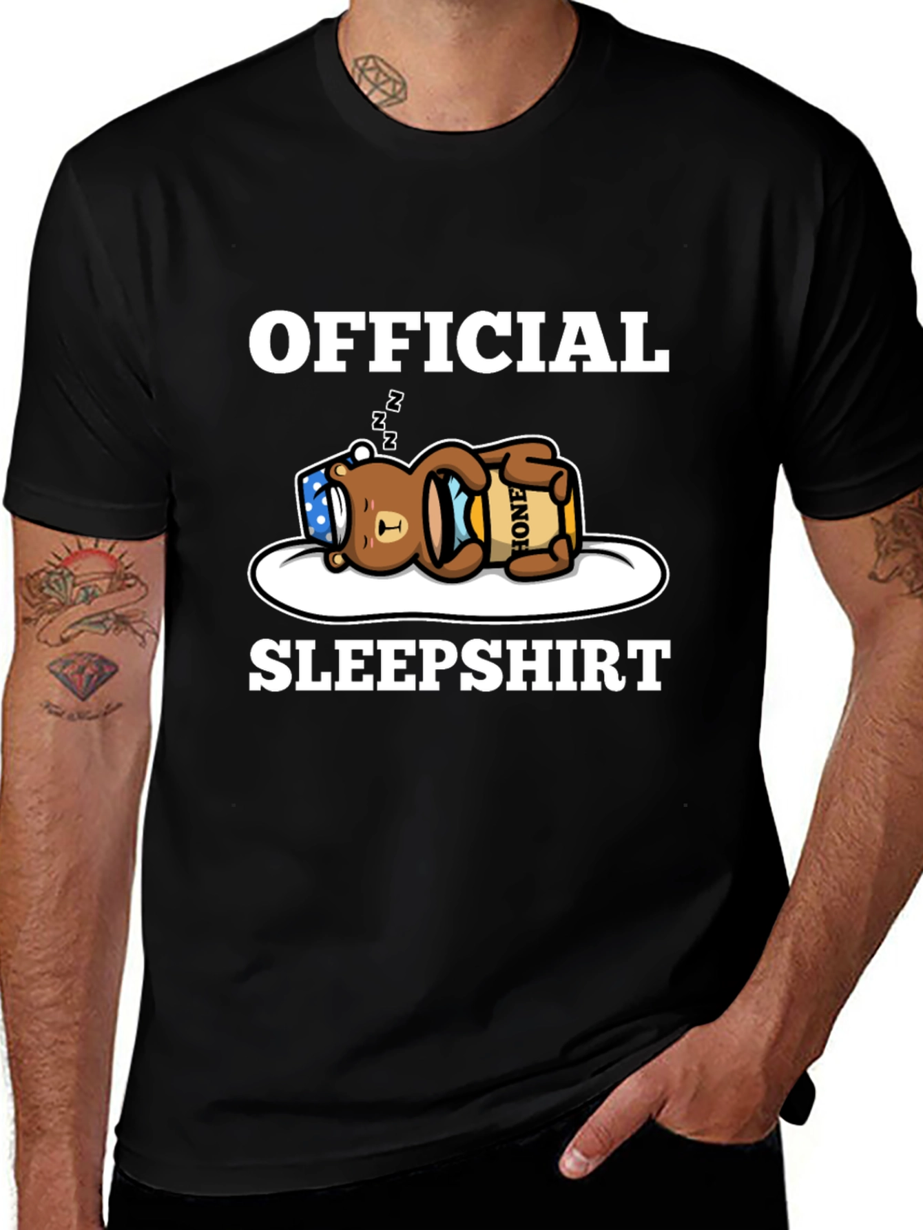 Official Sleepshirt - Bear with Honey Pot T-Shirt