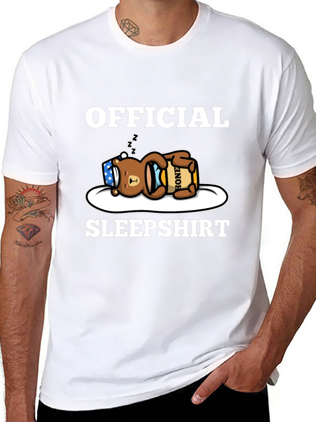 Official Sleepshirt - Bear with Honey Pot T-Shirt