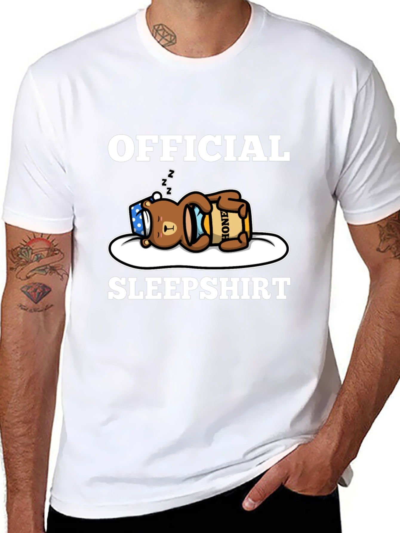 Official Sleepshirt - Bear with Honey Pot T-Shirt