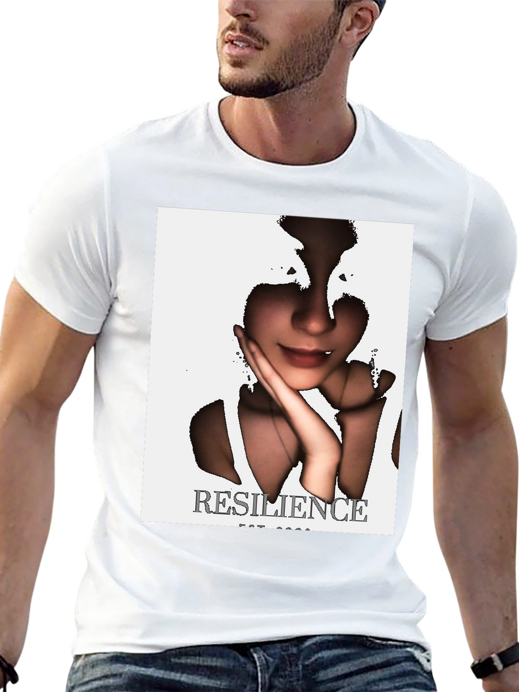 Resilience Graphic Tee - Black Short Sleeve T-Shirt