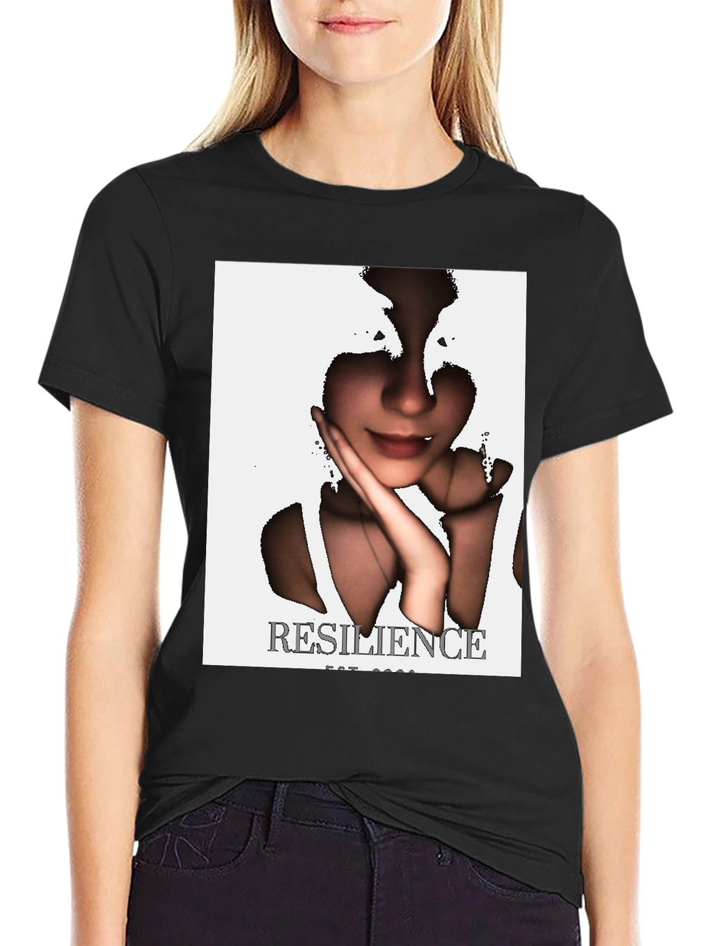 Resilience Graphic Tee - Black Short Sleeve T-Shirt