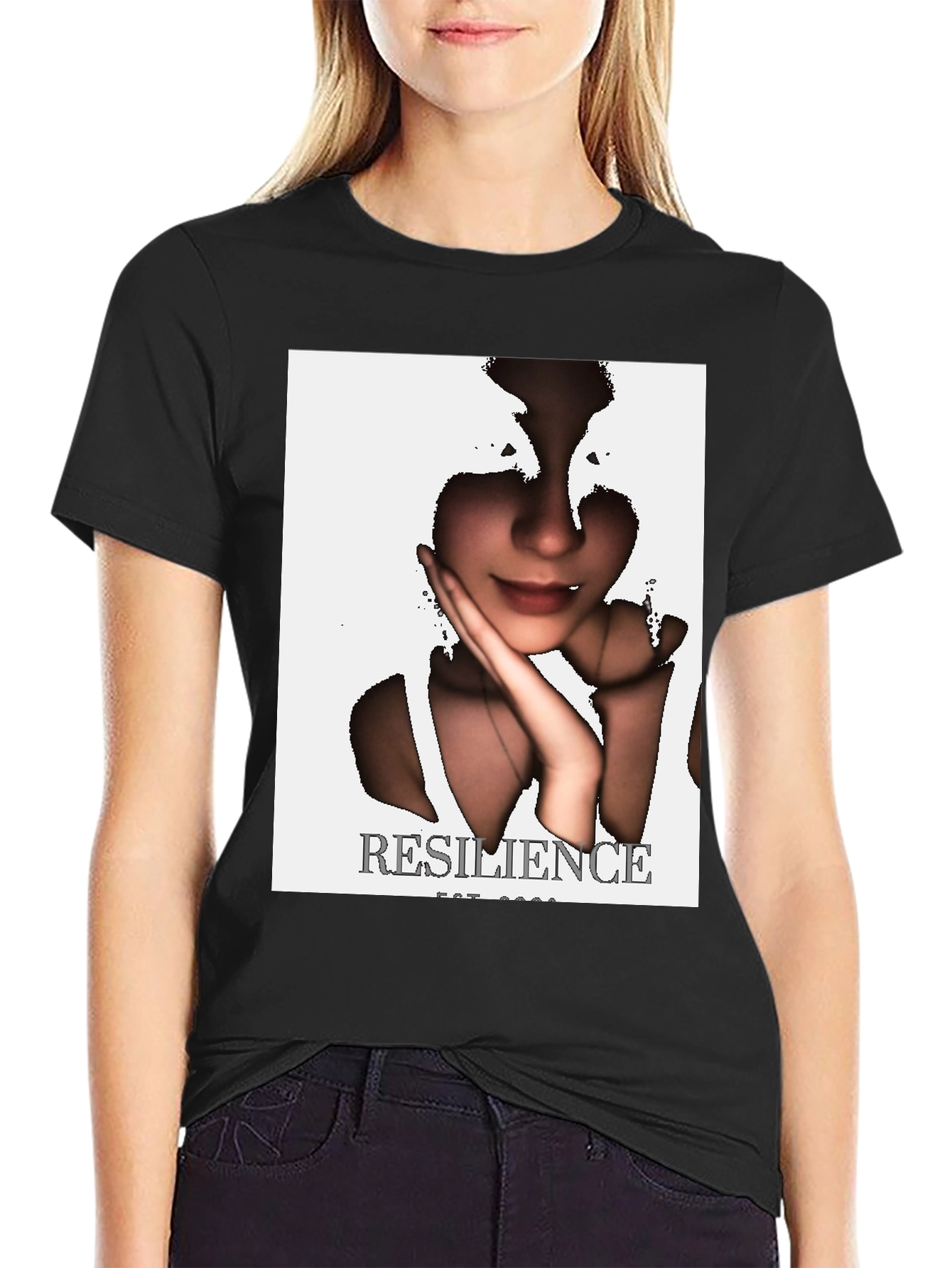 Resilience Graphic Tee - Black Short Sleeve T-Shirt