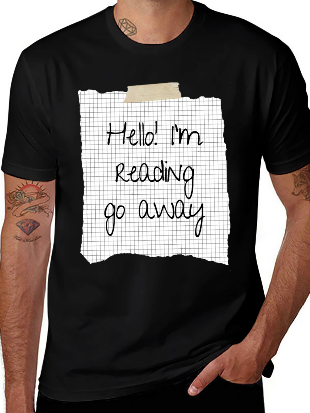 Reading T-Shirt - Introvert Style