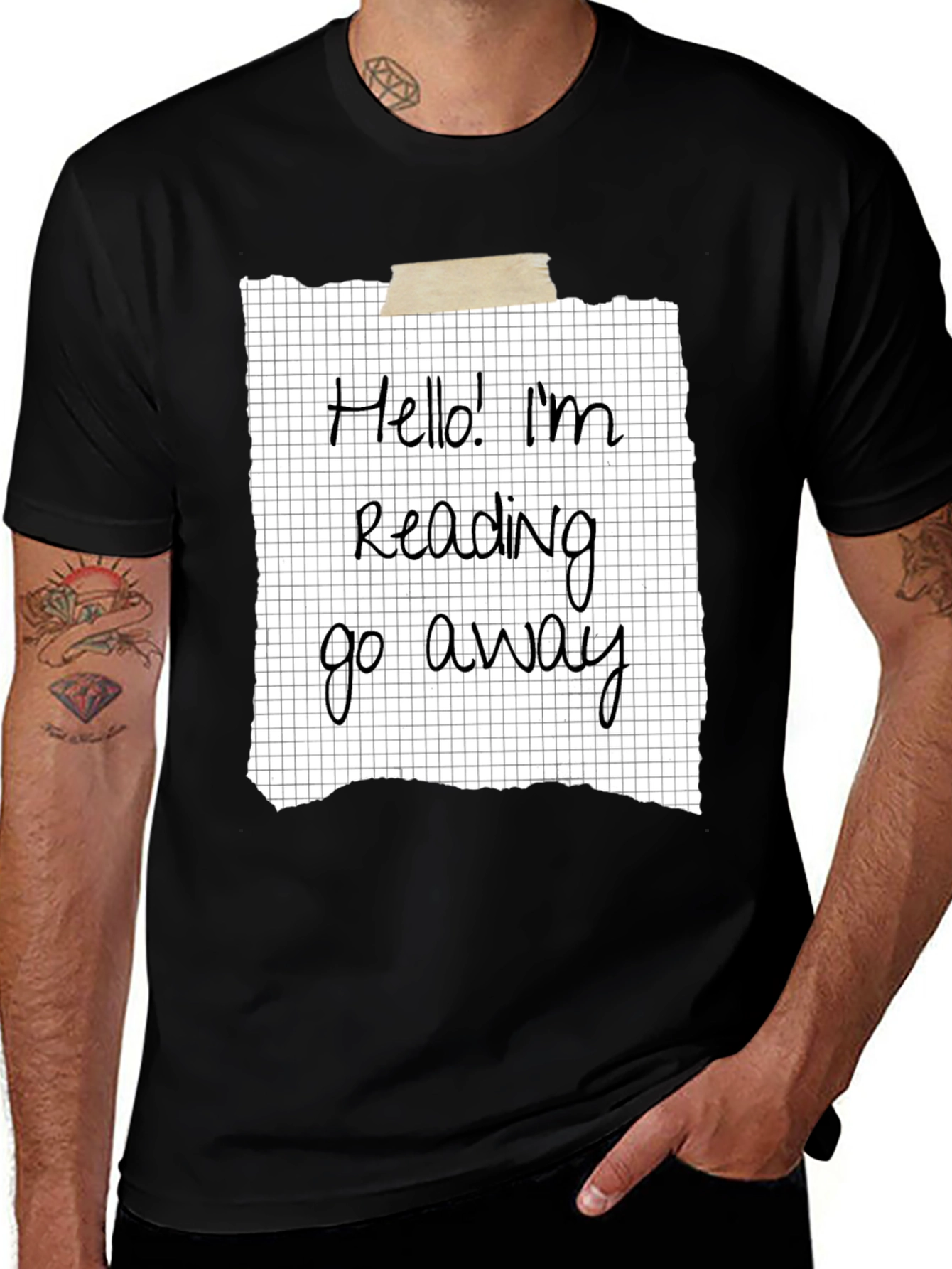 Reading T-Shirt - Introvert Style