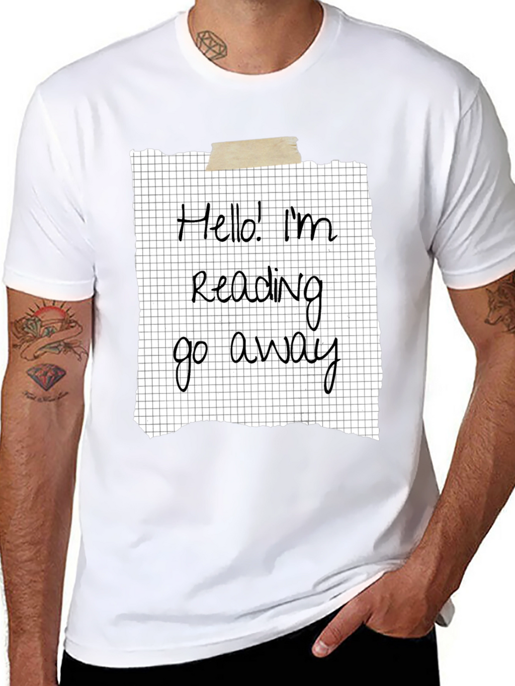 Reading T-Shirt - Introvert Style
