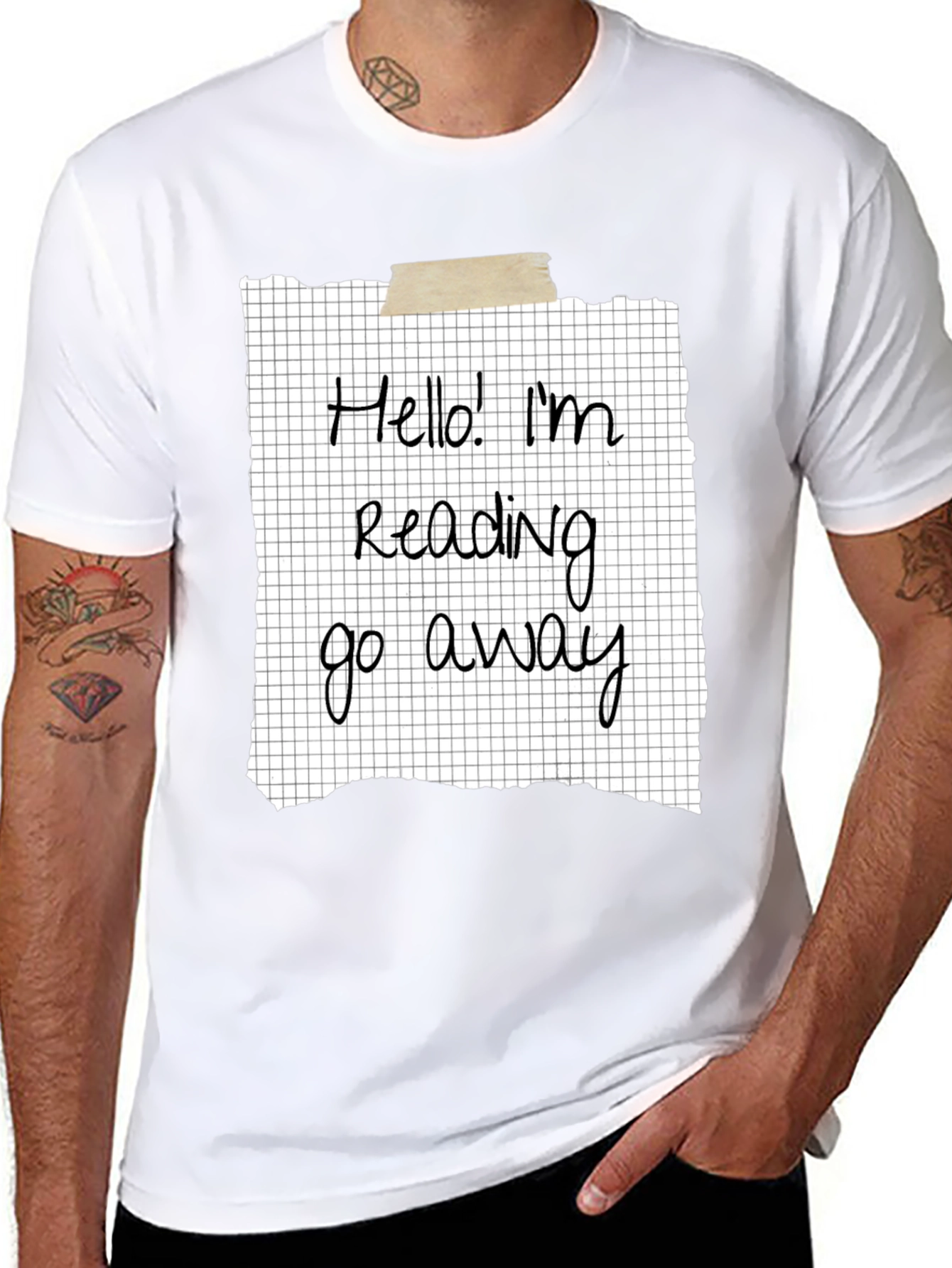 Reading T-Shirt - Introvert Style