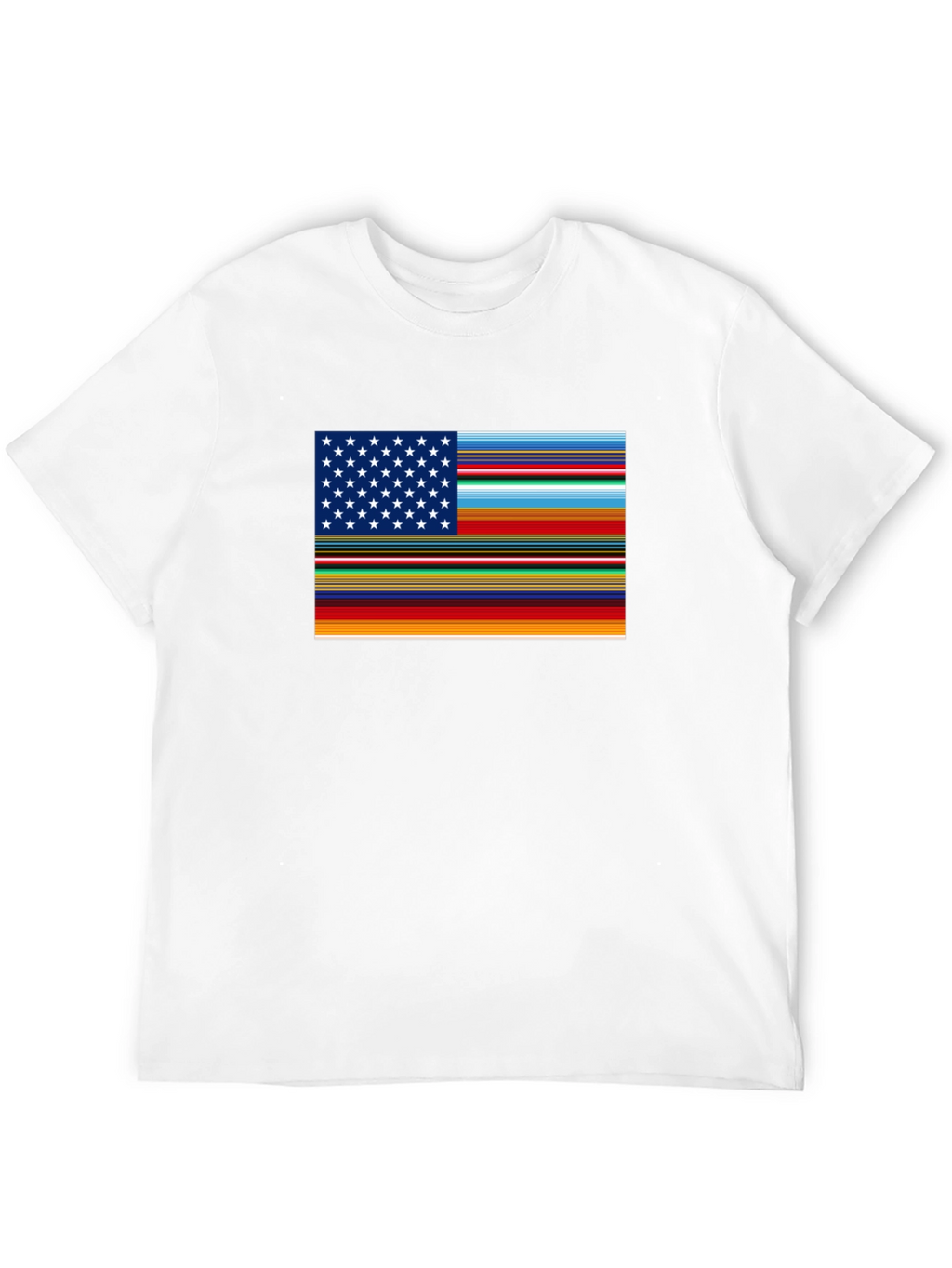 Mexican Flag USA T-Shirt