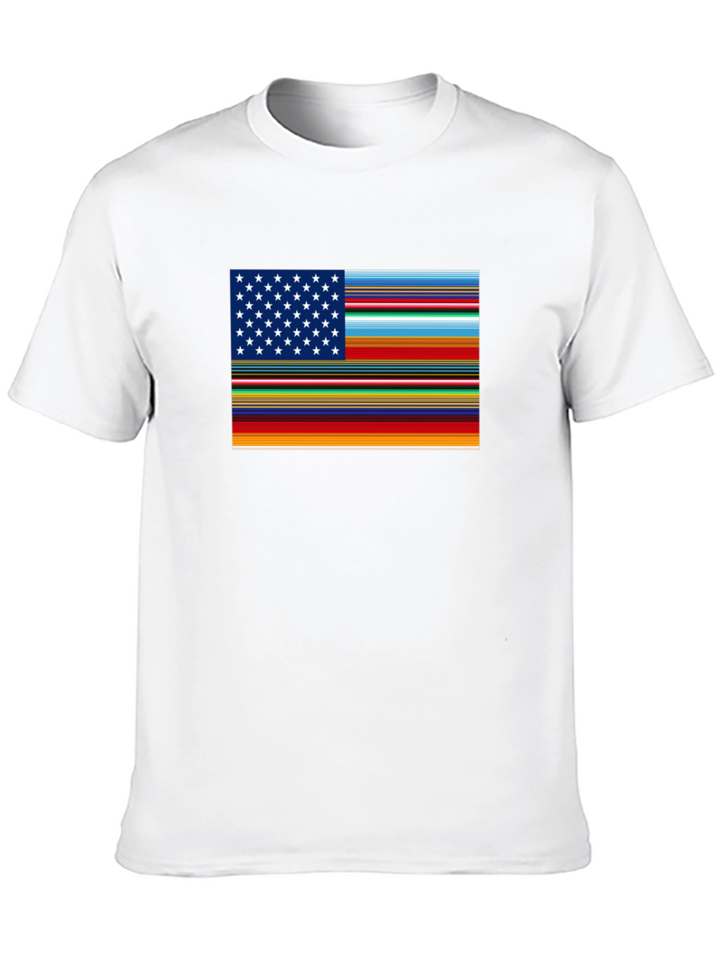 Mexican Flag USA T-Shirt
