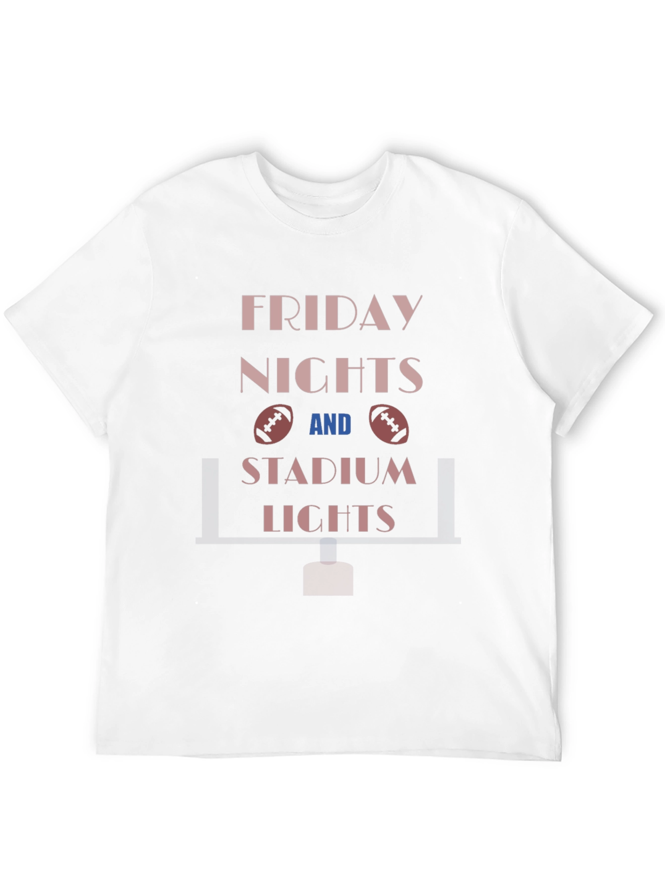 Friday Night Football Stadium Lights T-Shirt